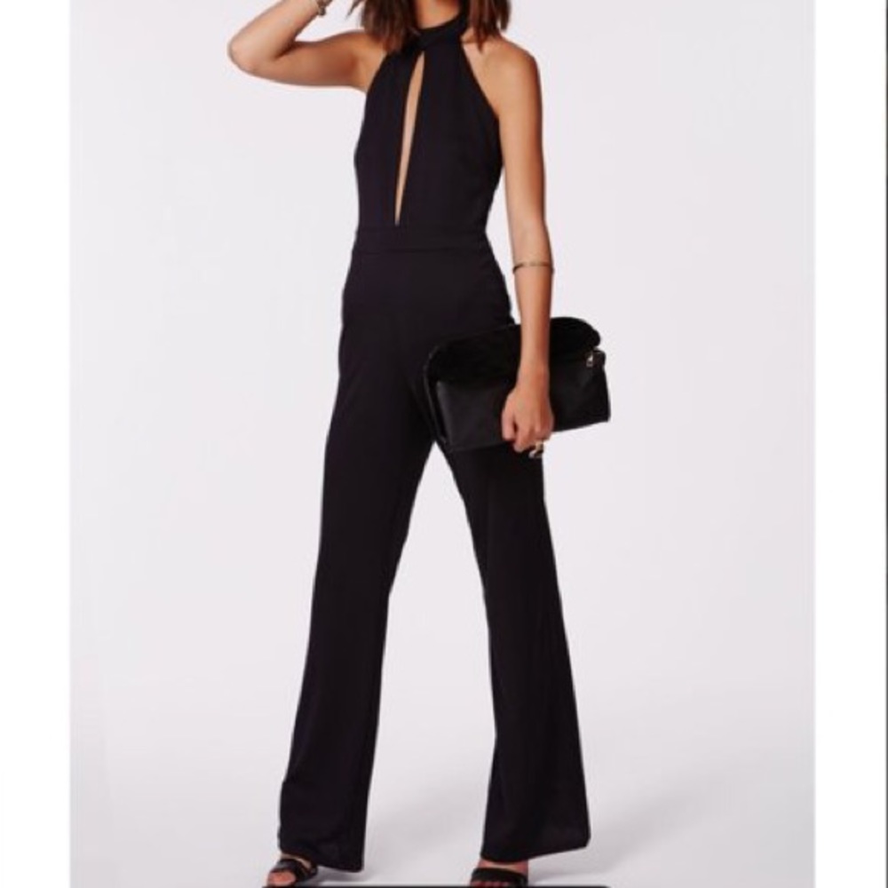 Missguided Kendall Jenner Inspired Black Jumpsuit